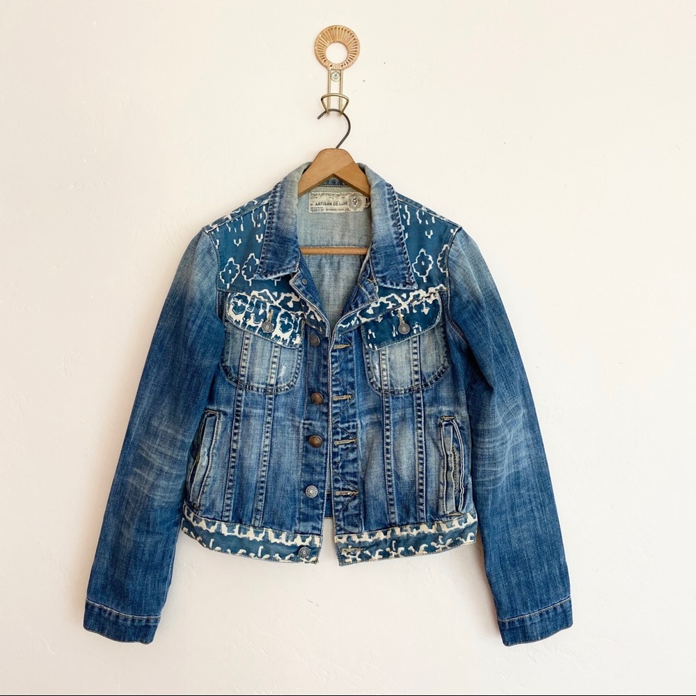 Anthropologie Artisan de Luxe Denim Jacket